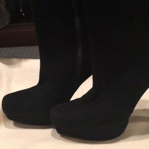 Stuart Weitzman side zip booties