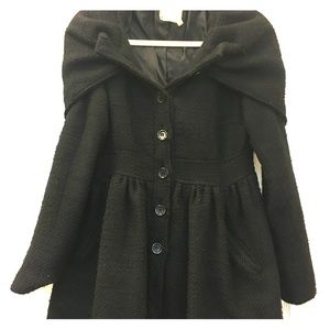 Pins and needles quilted black jacket