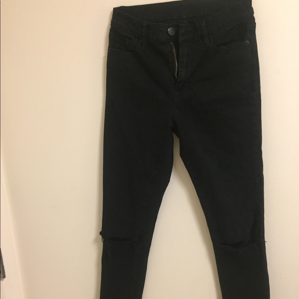 25w twig high rise bdg black jeans