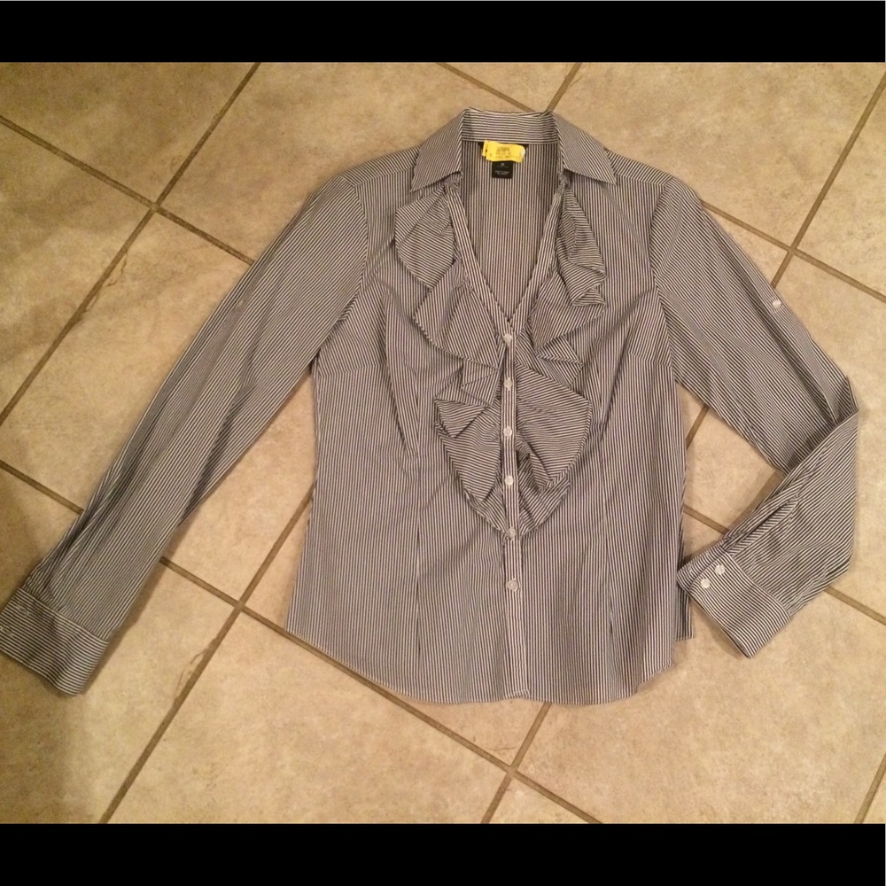 White House Black Market button down dress shirt