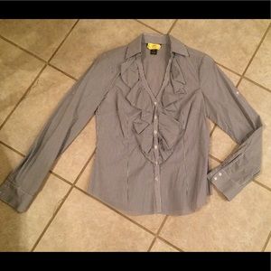 White House Black Market button down dress shirt