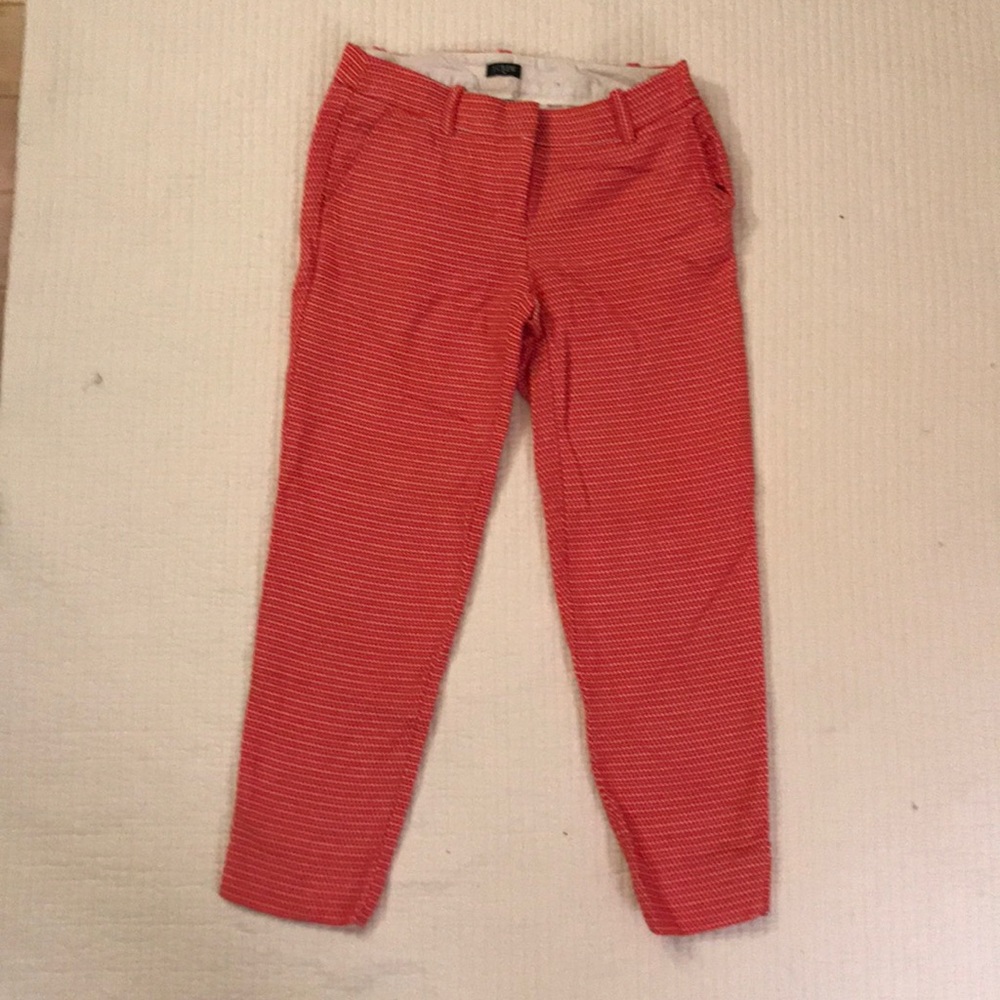 Orange/White Slacks