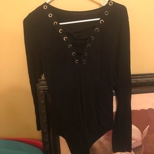Long sleeve body suit
