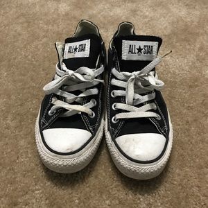 Black converse