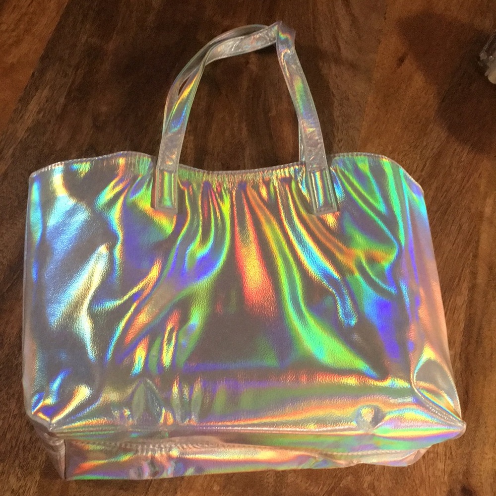 HOLOGRAPHIC tote!!
