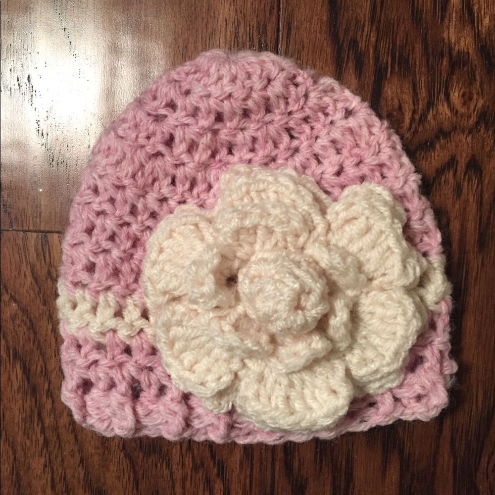 Handmade newborn baby hat