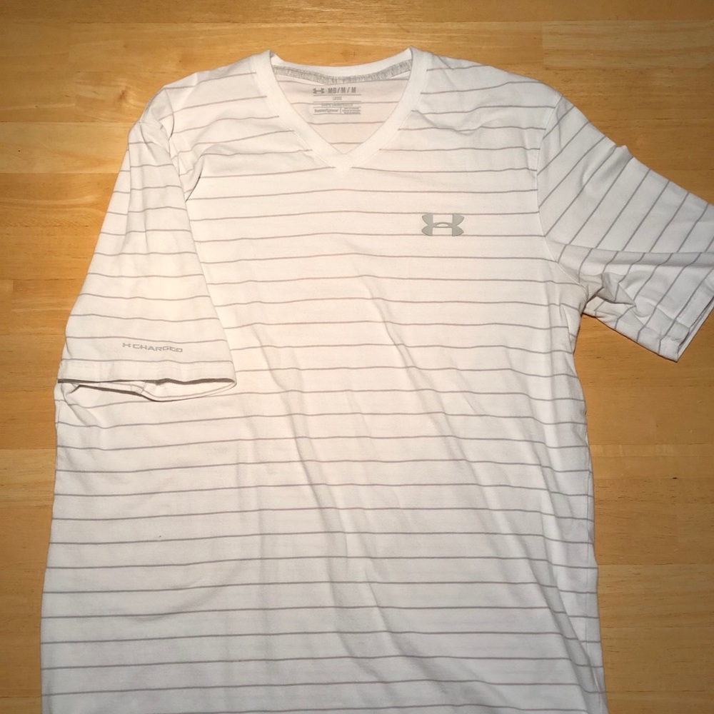 Under Armour HeatGear Charged Cotton V-Neck