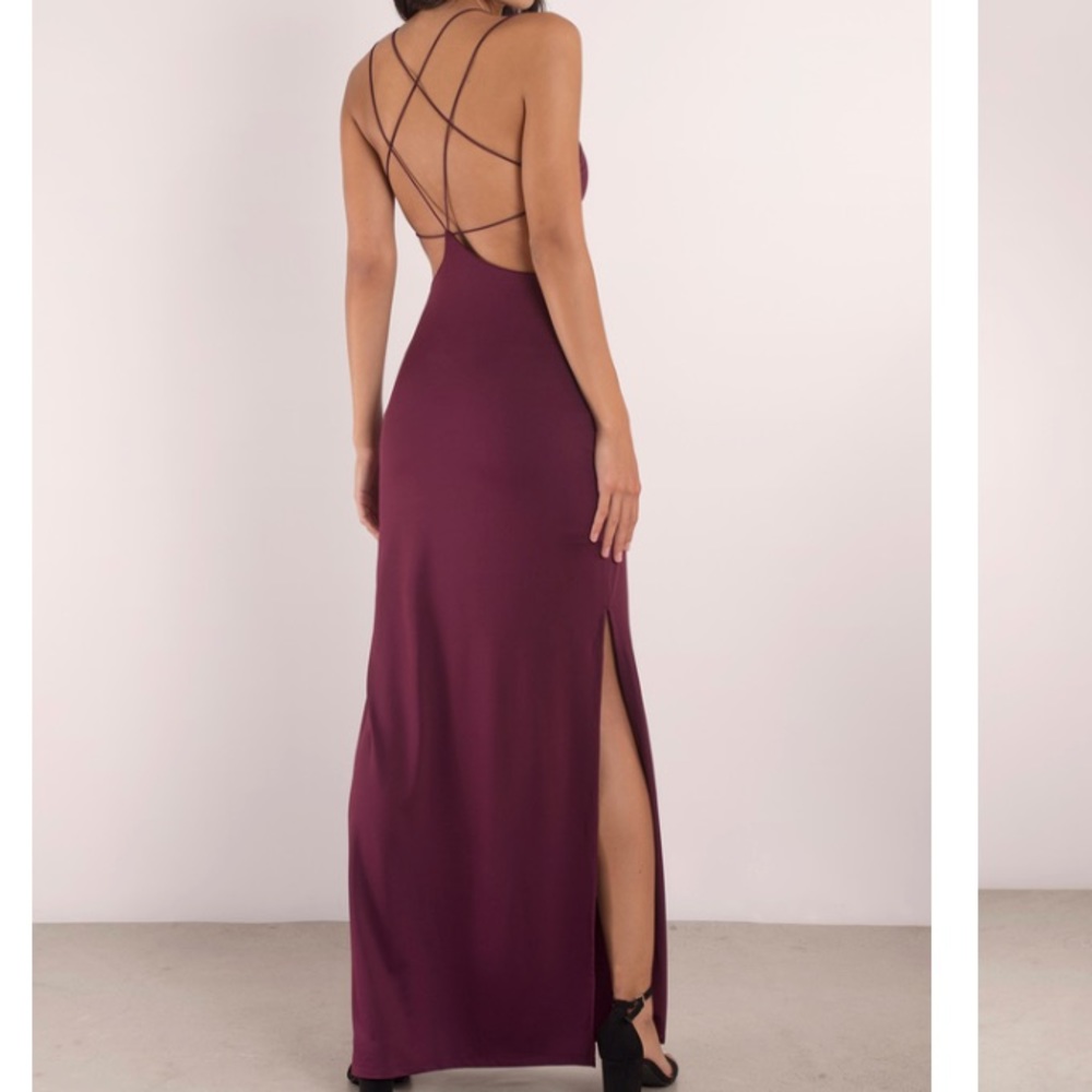 Timeless Wine Maxi Dress