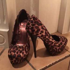 Leopard print High Heels