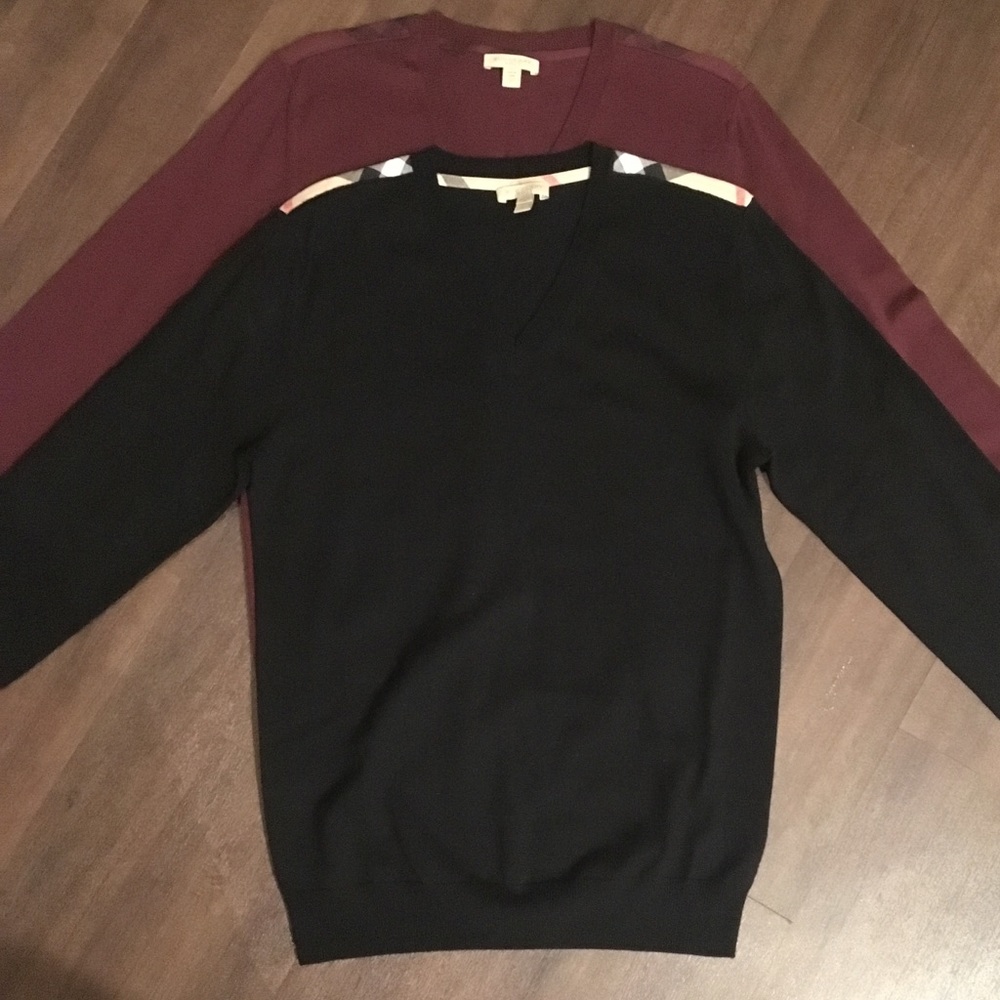 Men's Burberry sweaters