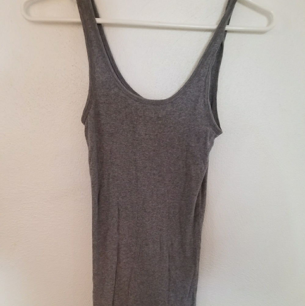Gray Hollister tank top