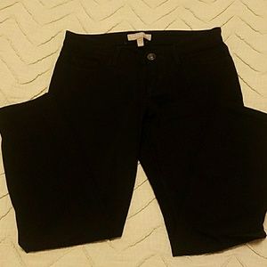 Black skinnies - banana republic