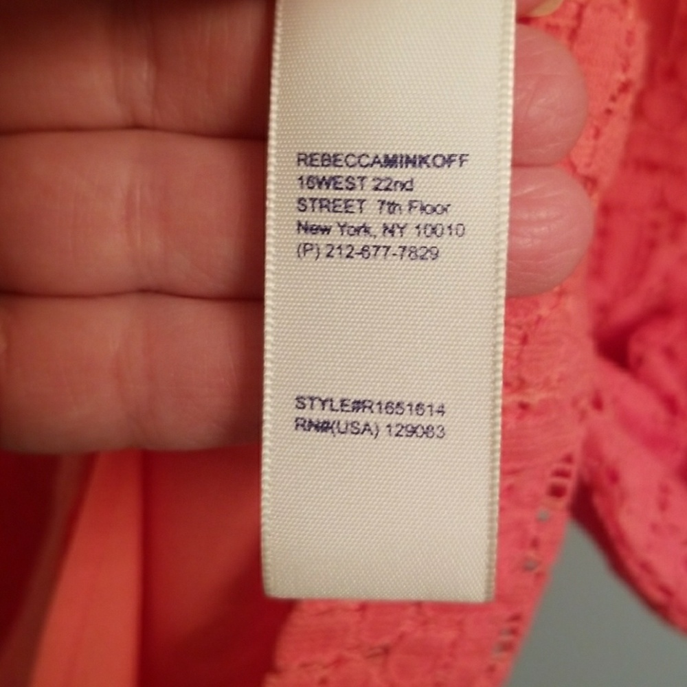 Rebecca Minkoff Luann Long Sleeve Lace Top - Picture 8 of 8