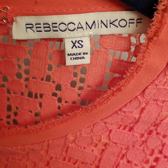 Rebecca Minkoff Luann Long Sleeve Lace Top - Picture 2 of 8