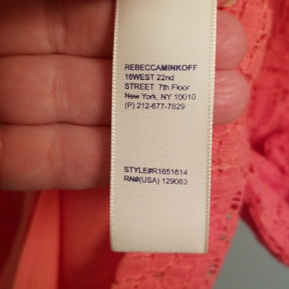 Rebecca Minkoff Luann Long Sleeve Lace Top - Picture 8 of 8