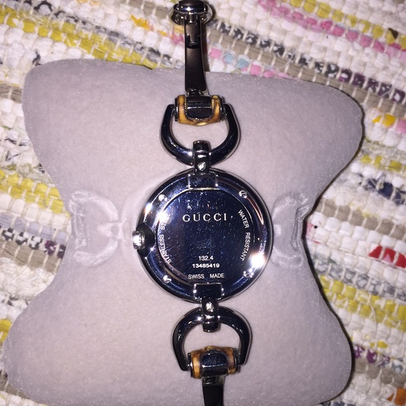 Gucci Bamboo bracelet watch EUC w/ original box - Picture 5 of 8