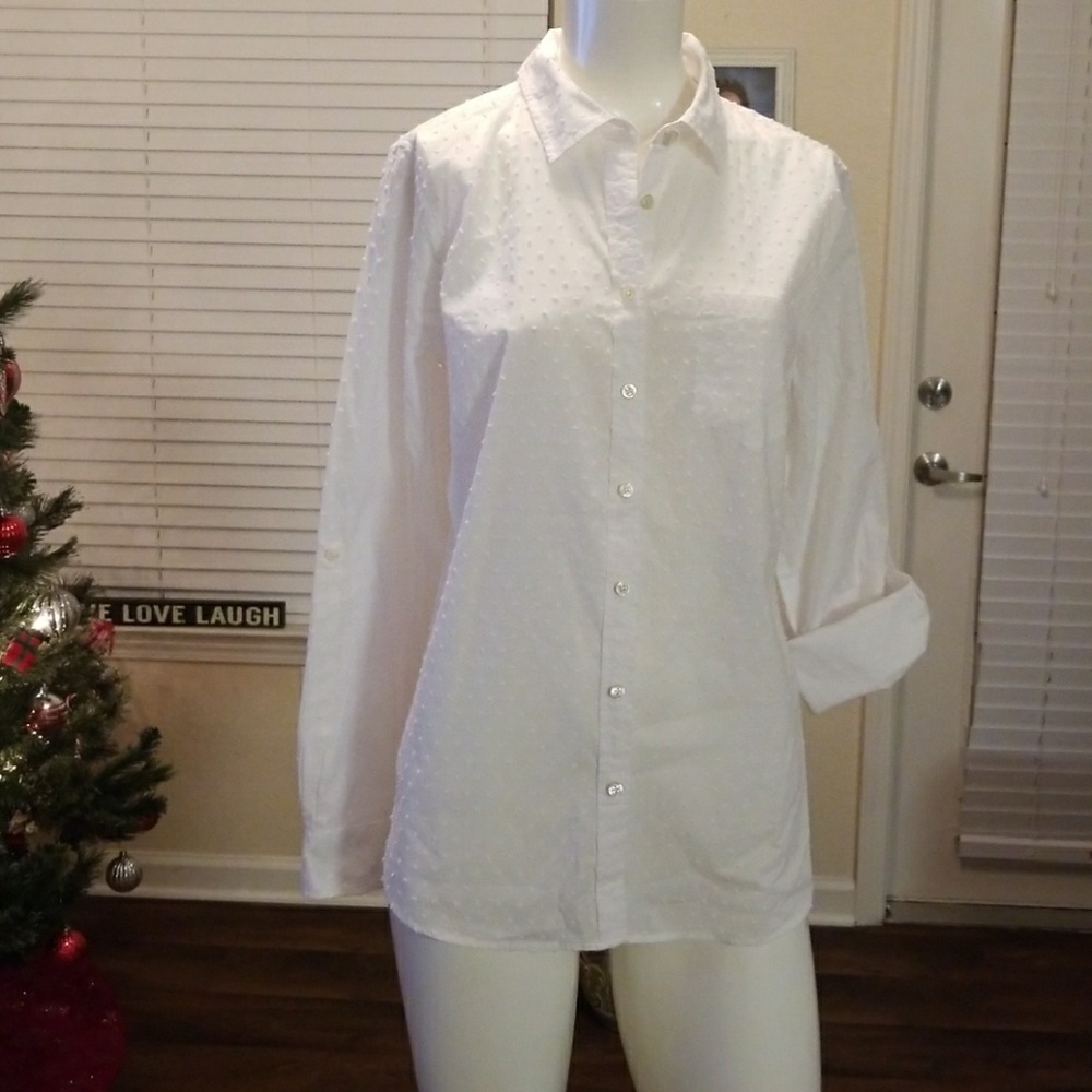 Talbots button down blouse