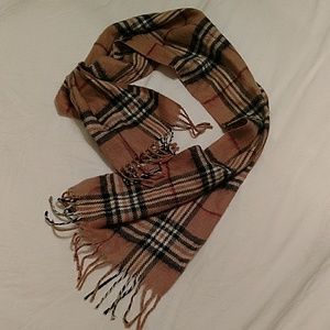Authentic Burberry mini cashmere scarf