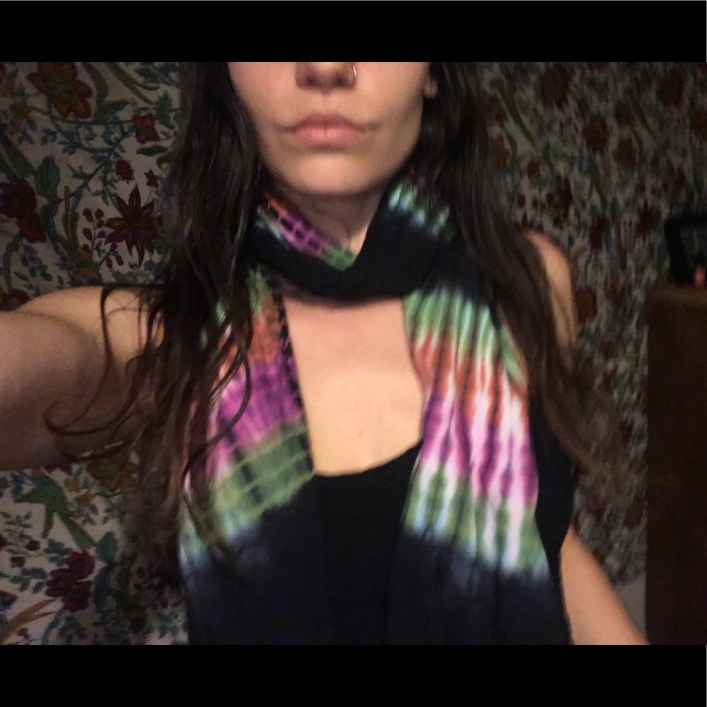 SOLD Gypsy Rose Multicolored Scarf