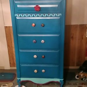 Hand painted dresser