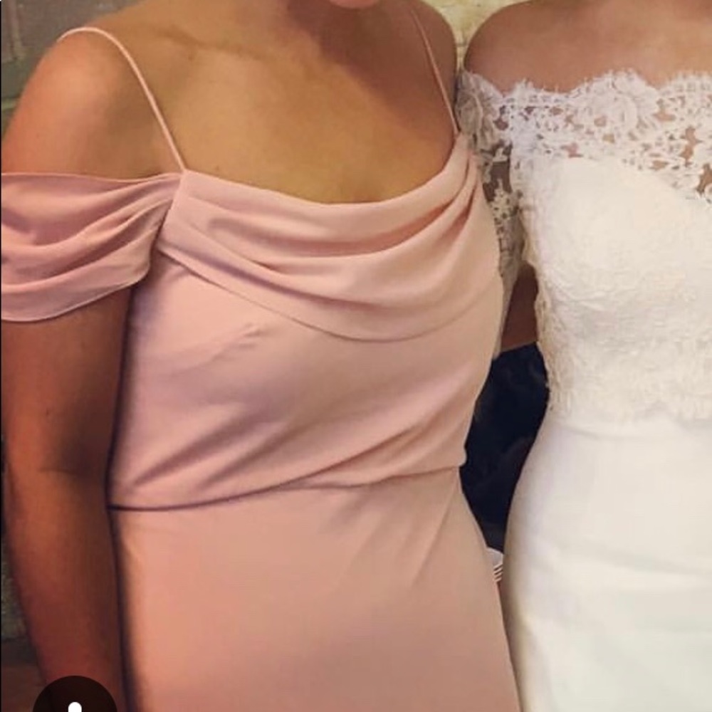 Rose Petal bridesmaids dress! Beautiful pink :)