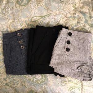 Express Shorts Bundle of 3!!