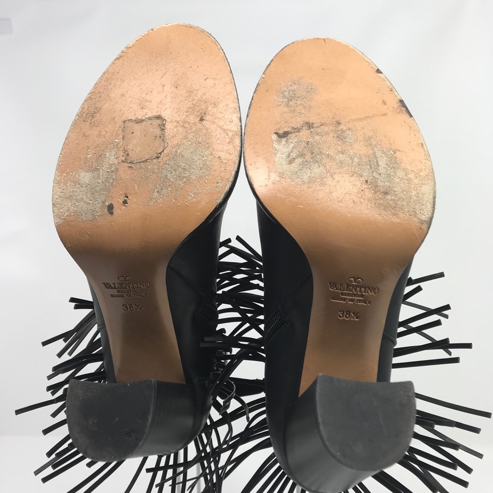 Valentino fringe ankle boots - Picture 5 of 5