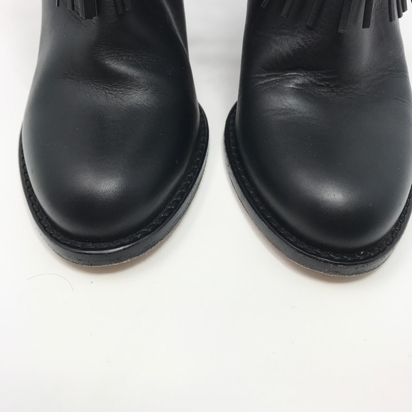 Valentino fringe ankle boots - Picture 2 of 5