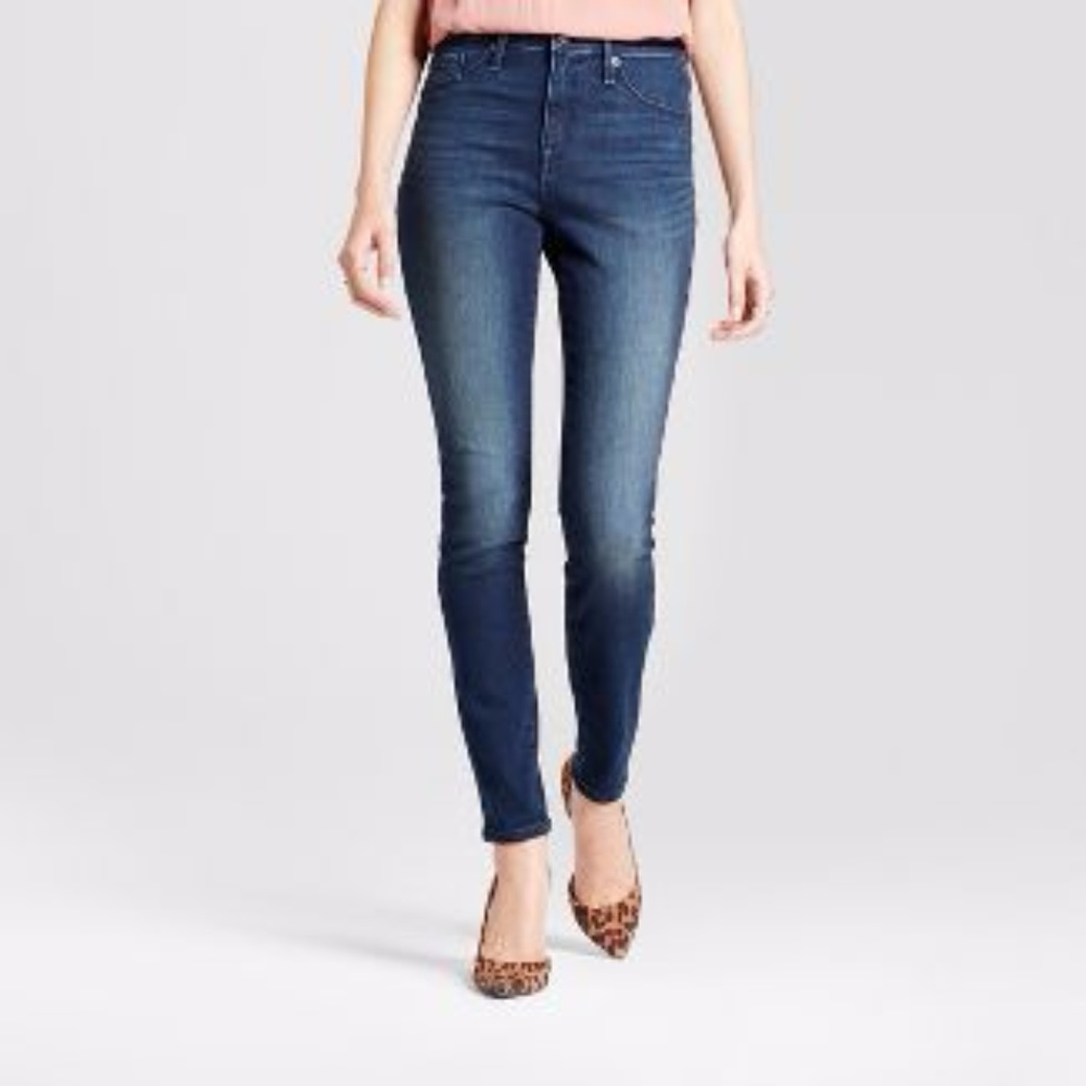 MOSSIMO DENIM HIGH RISE JEANS  WOMENS ~ SIZE 2