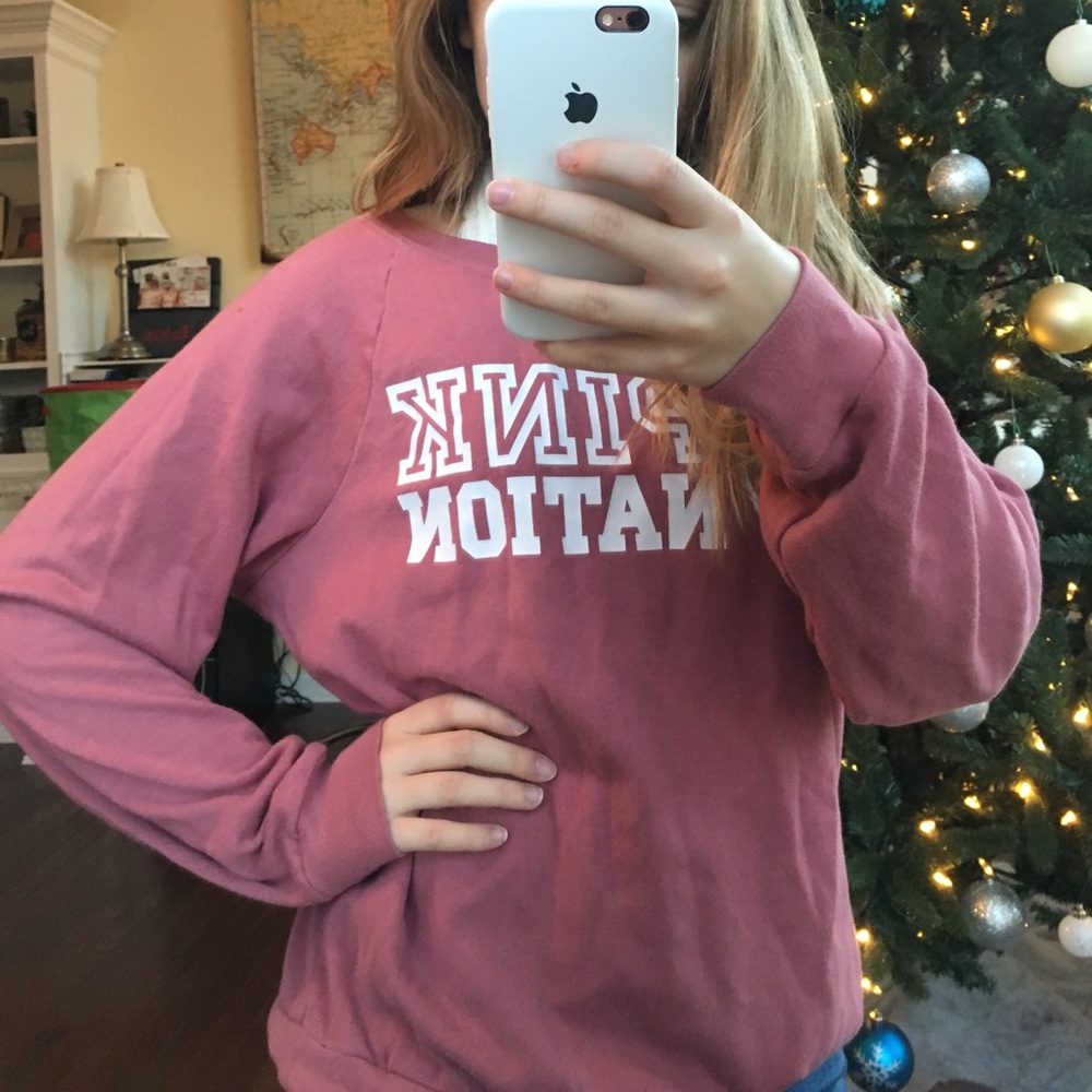 VS PINK NATION SWEATSHIRT