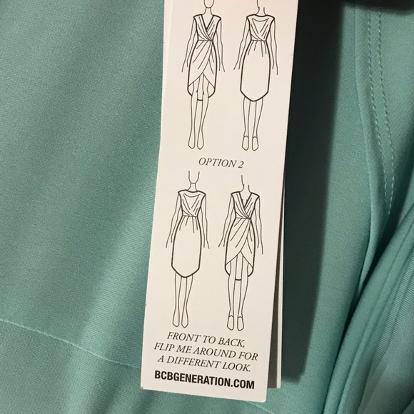 🆕 NWT BCBG Reversible Dress in Oceanic - Picture 3 of 3