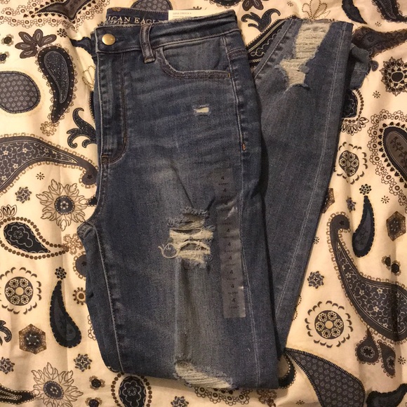 American Eagle Outfitters Denim - American eagle holy jeans NEVER WORN!!!