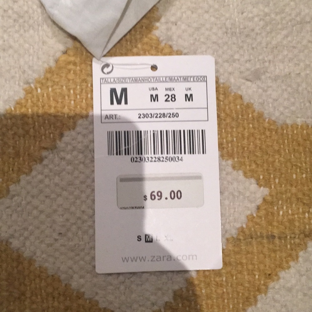 NWT Zara long top or dress - Picture 3 of 4