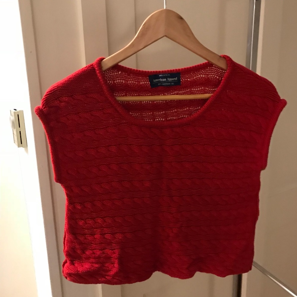 American Apparel Crop Top