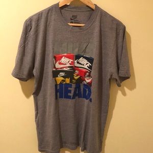 NIKE sneaker head T shirt