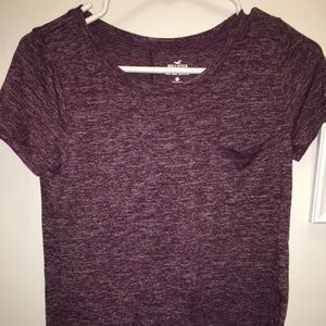 Purple Hollister T-shirt