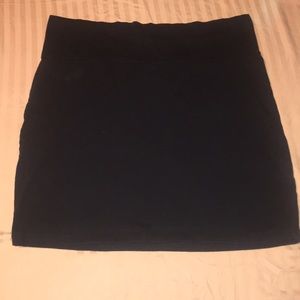 Black pencil skirt size XL