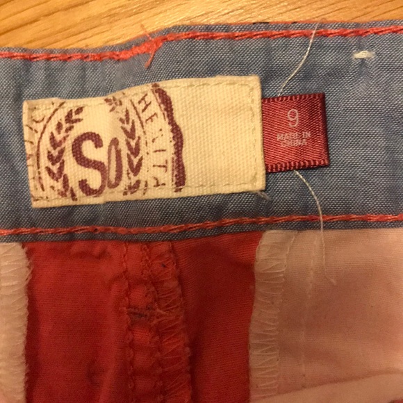 Coral Shorts with Anchors - Picture 3 of 3