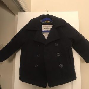 Carters Toddler boy pea coat