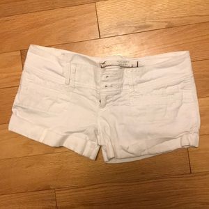 White Hollister Shorts
