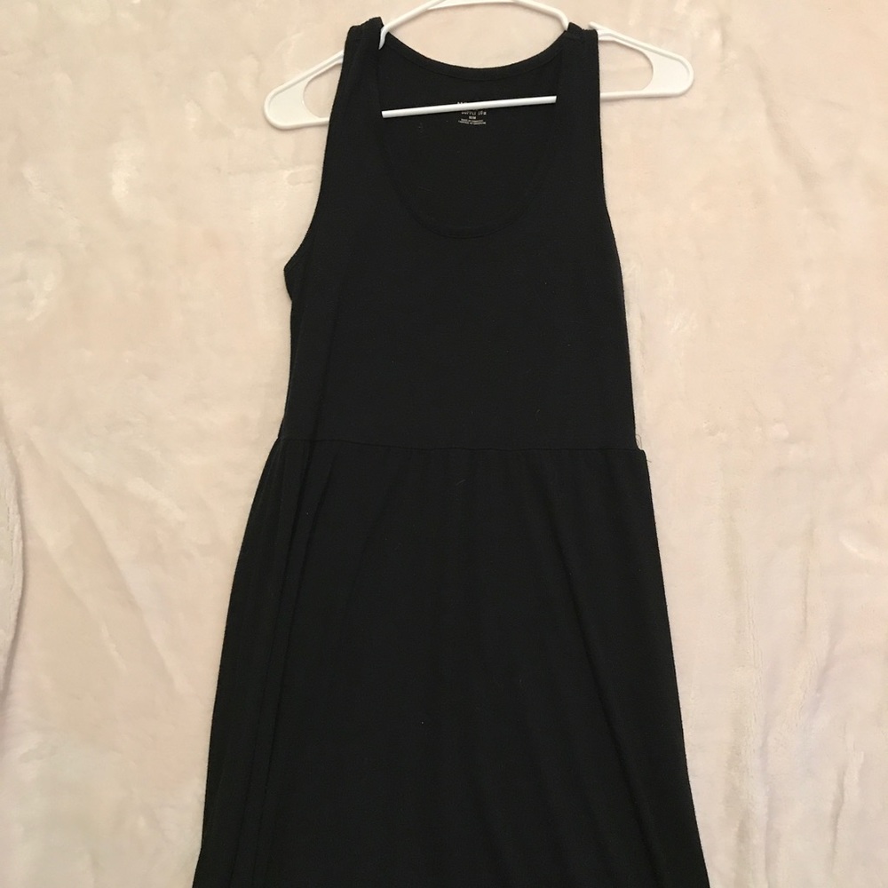 Black High-Low Maxi
