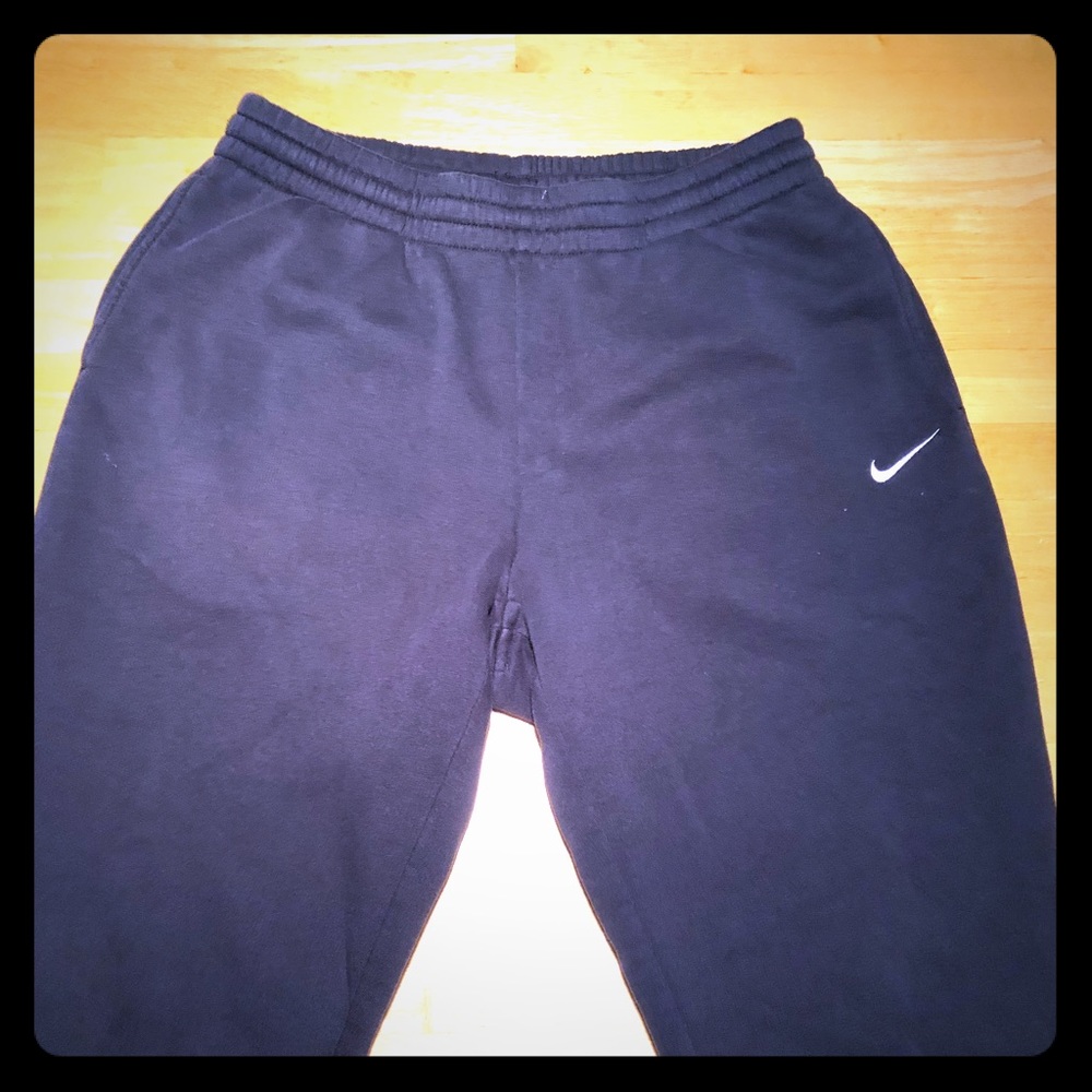 Nike Sweatpants: NAVY BLUE