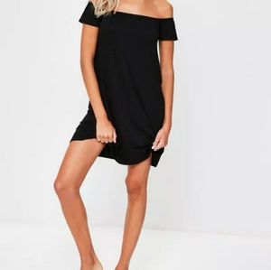 Bardot black dress