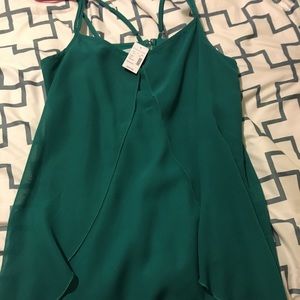 Green Maurice’s dress