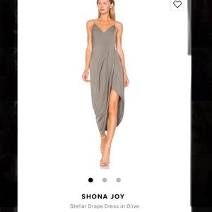 Revolve - Shona Joy dress, Olive Green