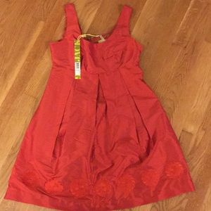 Jack Rogers rust colored dress 2