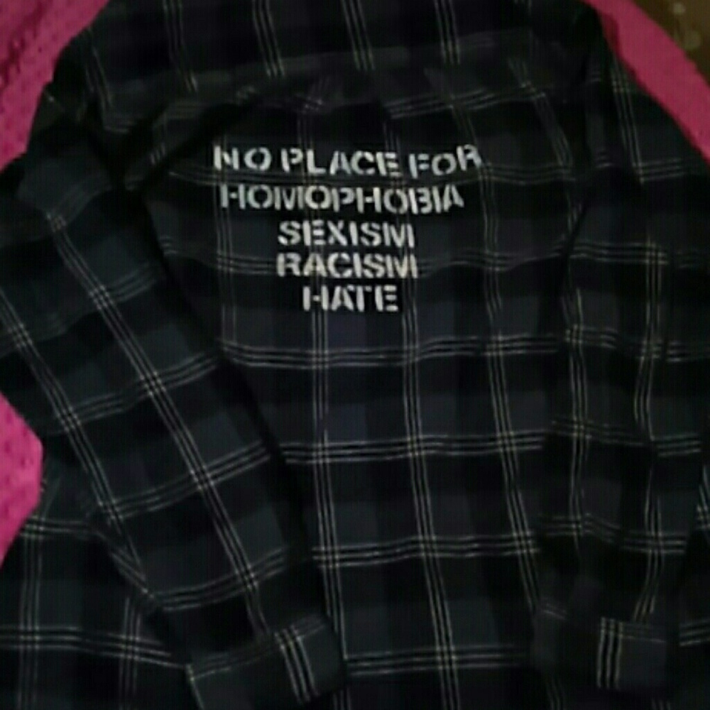 Dark Blue Announcement Flannel