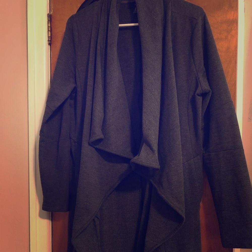 Charcoal grey cardigan