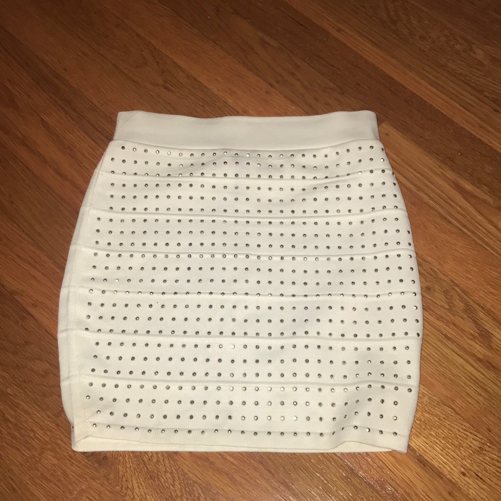 Sequin mini skirt