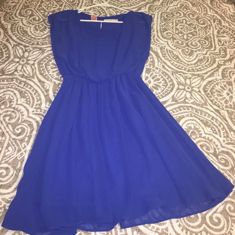 Lush (Nordstrom) Blue Mini Dress